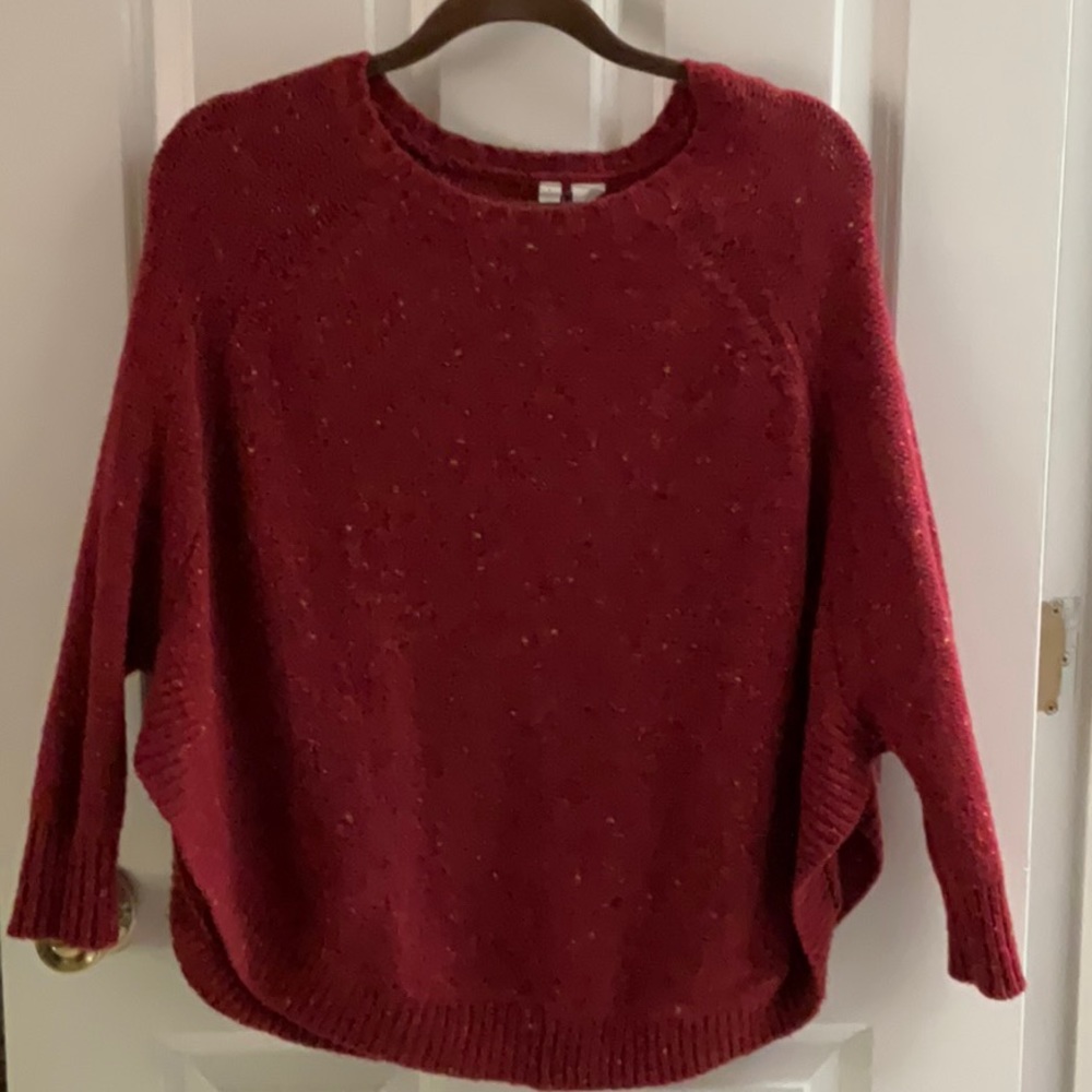 Anthropology Moth Poncho/pullover sweater